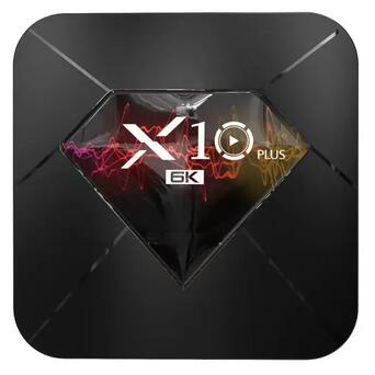 Смарт приставка Медіаплеєр стаціонарний Android TV Box XPRO X10 PLUS 4/64 Gb Android 9 (X10 PLUS) фото №4