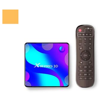 Смарт приставка Медіаплеєр стаціонарний Android TV Box XPRO X88 Pro 4/32 Gb Android 10 (X88 Pro) фото №1