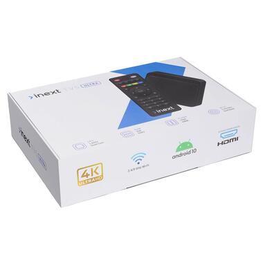 TV Медіаплеєр iNeXT TV5 Ultra Allwinner 2Gb/16Gb/Allwinner H313/Android 10/Ethernet/Wi-Fi/Black (TV5 Ultra) фото №3