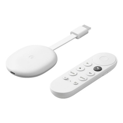 Медіаплеєр Google Chromecast 4K з Google TV (Snow) (GA01919-US) фото №1