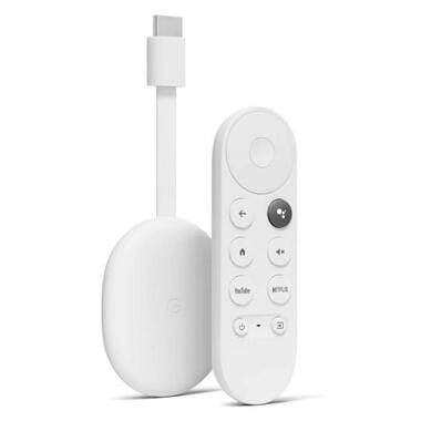 Медіаплеер Google Chromecast with Google TV HD (GA03131-US) (768221056) White  фото №7