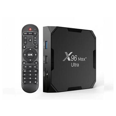HD медіаплеєр X96 MAX+ Ultra Android TV (905x4/4GB/64GB) фото №1