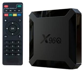 HD приставка Smart TV стаціонарний медіаплеєр (смарт ТВ приставка) Vontar X96Q 1GB/8GB чорний (X96Q-1-8_899) фото №3