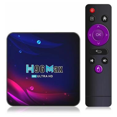 Смарт-ТВ Smart TV Box Android H96 4/64 Gb MAX V11, медиаплеер IPTV  фото №1