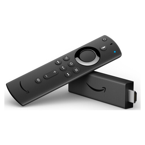 Смарт ТБ Amazon Fire TV Stick 4K з Alexa Remote 1,5/8GB (2018) Black Англ.яз фото №1