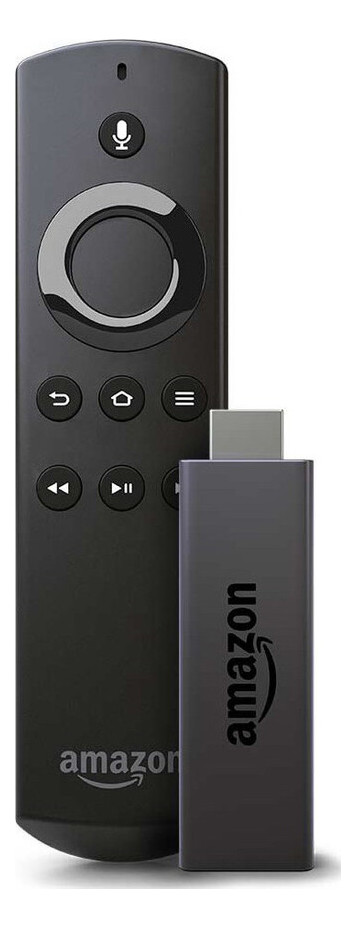 Смарт ТВ Amazon Fire TV Stick with Alexa Remote 1/8GB (2gen, 2016) Black Англ.яз фото №2