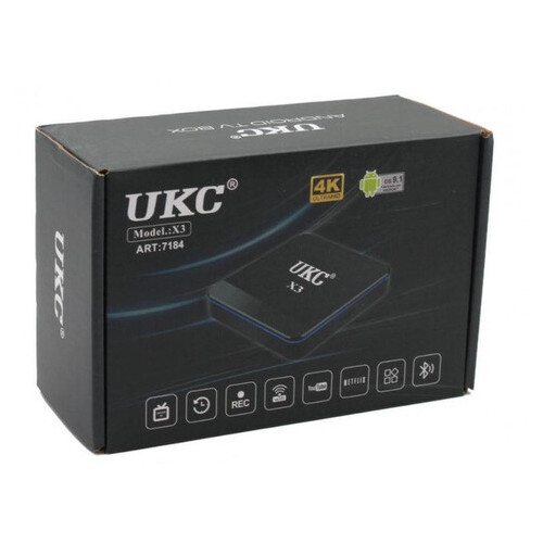Приставка Ukc X3 MINI S905W 4GB/ 32GB с Bluetooth (ZE35014488) фото №5