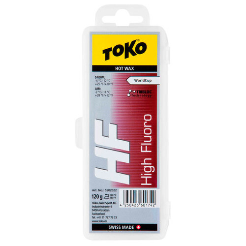Віск Toko HF Hot Wax 40гр Red (1052-550 1022) фото №1