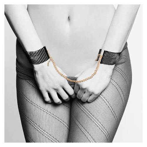 Наручники Bijoux Indiscrets Desir Metallique Handcuffs Чорні фото №6