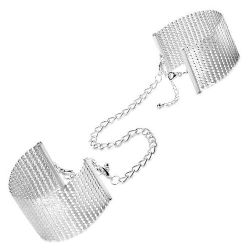 Наручники Bijoux Indiscrets Desir Metallique Handcuffs Сріблясті фото №1