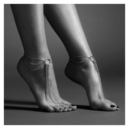 Прикраса для ніг Bijoux Indiscrets Magnifique Feet Chain - Gold фото №2