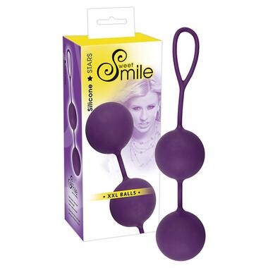 Вагинальные шарики Orion Smile XXL Balls Фиолетовые фото №1