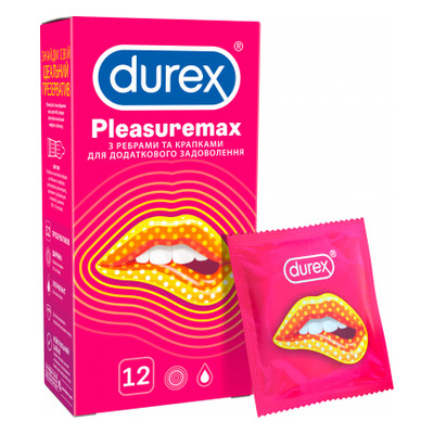 Презервативи Durex Pleasuremax 12 шт (5038483204016) фото №1