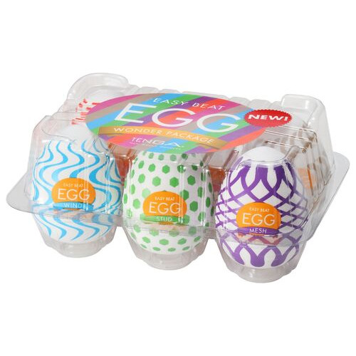 Набір яєць-мастурбаторів Tenga Egg Wonder Pack (6 яєць) фото №1