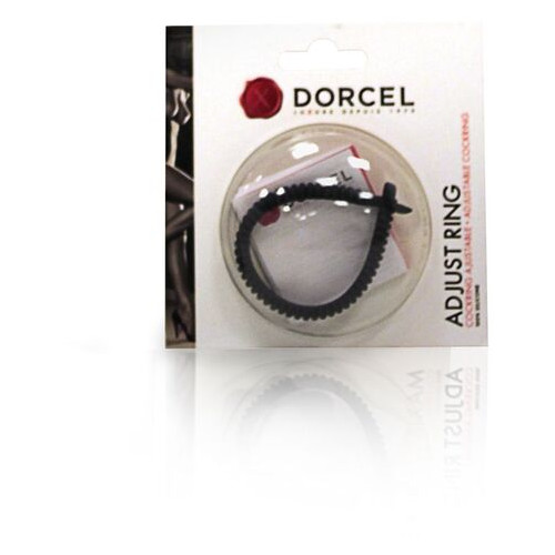 Ерекційне кільце Marc Dorcel Adjust Ring Чорне фото №2