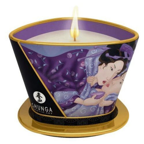 Масажна свічка Shunga Massage Candle Exotic Fruits 170 мл фото №1