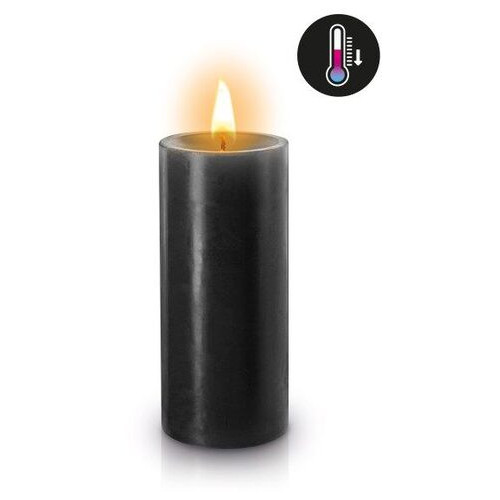 БДСМ свічка низькотемпературна Fetish Tentation SM Low Temperature Candle Чорна фото №1