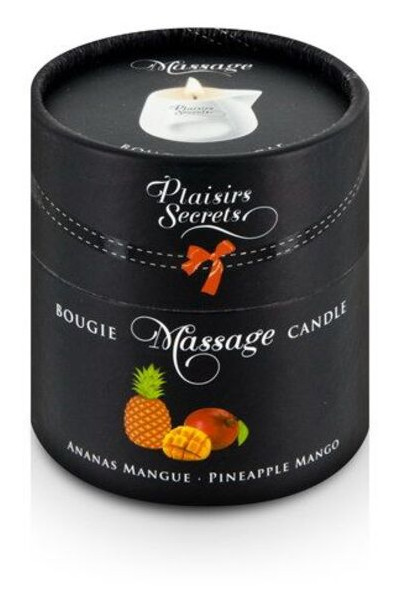 Масажна свічка Plaisirs Secrets Pineapple Mango 80 мл фото №3