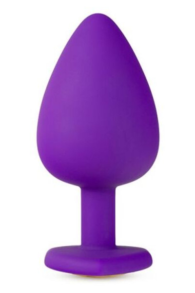 Анальна пробка Blush Temptasia Bling Plug Large Фіолетова фото №4
