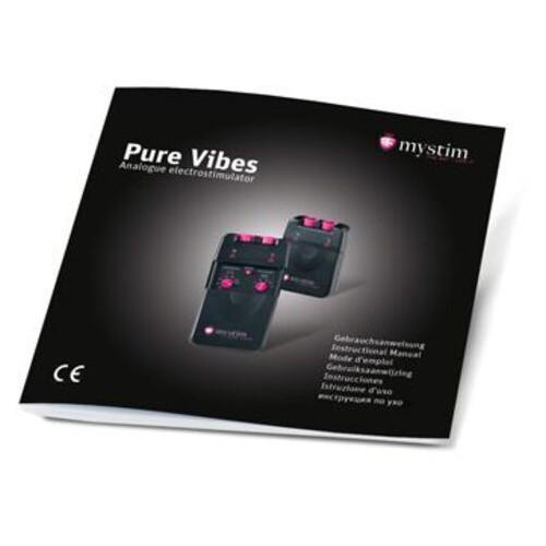 Електростимулятор Mystim Pure Vibes, 2 канали, 3 програми, механічні перемикачі фото №6