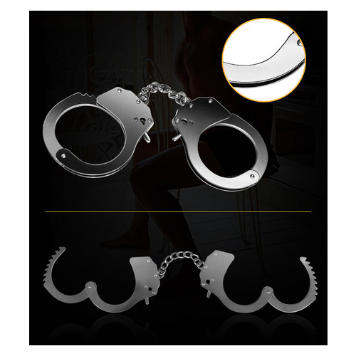 Наручники LoveToy Fetish Pleasure Metal Handcuffs фото №4