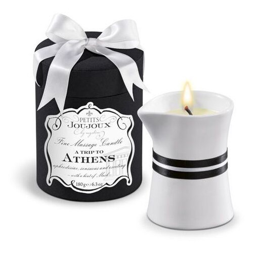 Масажна свічка Petits Joujoux Athens Musk and Patchouli 190 мл фото №1