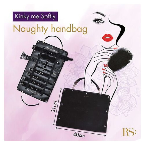 Подарунковий набір для BDSM RIANNE S - Kinky Me Softly Чорний: 8 предметів задоволення фото №5