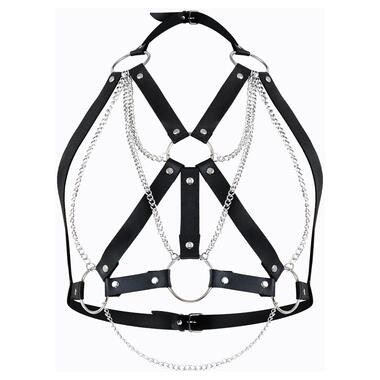 Портупея жіноча Art of Sex - Aiden Leather harness, Чорна XS-M фото №1