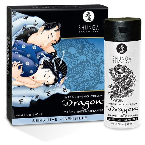 Стимулюючий крем для пар Shunga SHUNGA Dragon Cream SENSITIVE 60 мл фото №1