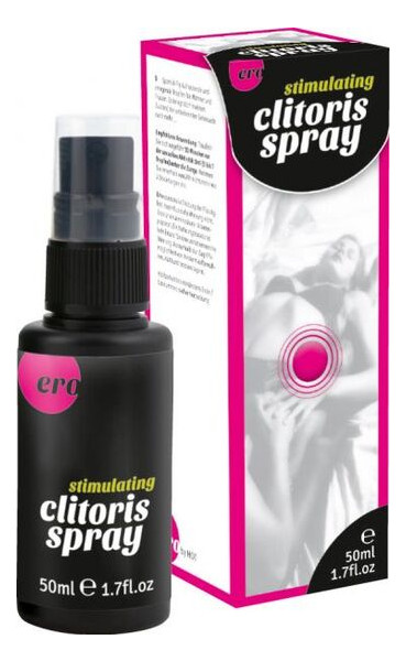 Збудливий клітеральний спрей для жінок Hot Ero Stimulating clitoris Spray 50 мл фото №1