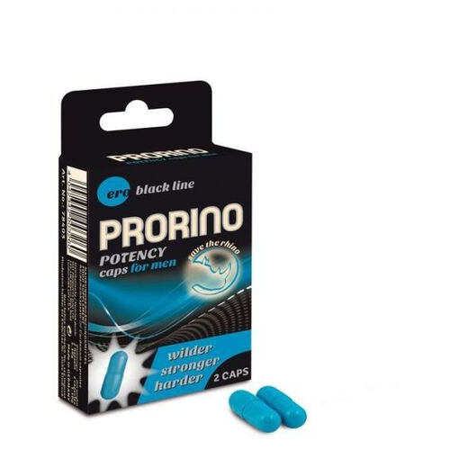 Капсули для потенції Hot PRORINO Potency Caps for men 2 шт фото №1