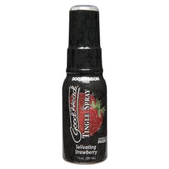 Спрей для мінету Doc Johnson GoodHead Tingle Spray – Strawberry 29 мл зі стимулюючим ефектом фото №1