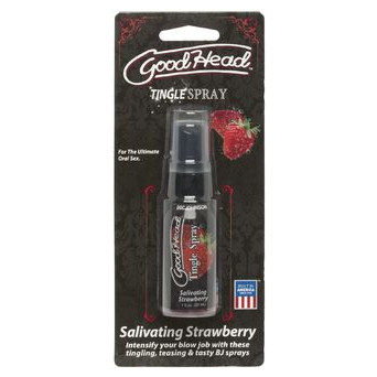 Спрей для мінету Doc Johnson GoodHead Tingle Spray – Strawberry 29 мл зі стимулюючим ефектом фото №2