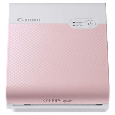Мобільний принтер Canon SELPHY Square QX10 Pink (4109C002) фото №1