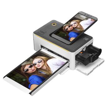 Фотопринтер портативний Kodak Dock Premium 10х15 см + 50 аркушів фотопапіру фото №4