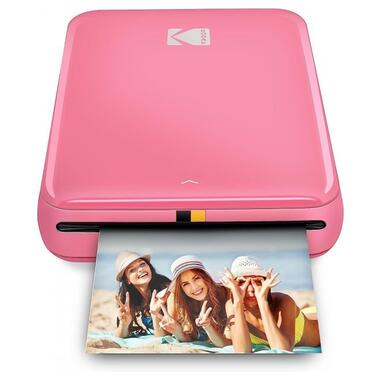 Бездротовий фотопринтер KODAK Step Wireless 2x3 Pink фото №1