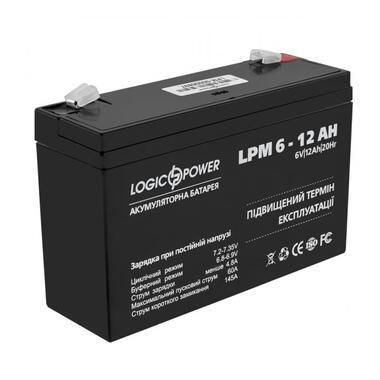 Акумуляторна батарея 
 LogicPower LPM 6-12 AH (4159) AMG фото №2