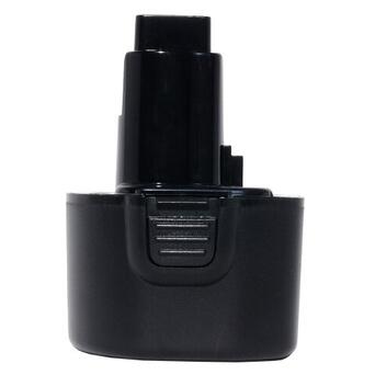 Акумулятор PowerPlant для шуруповертів та електроінструментів BLACK&DECKER 9.6V 2.0Ah Ni-MH (BTP105) фото №2