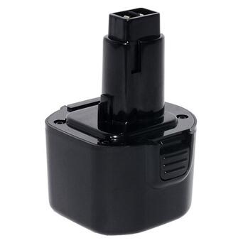 Акумулятор PowerPlant для шуруповертів та електроінструментів BLACK&DECKER 9.6V 2.0Ah Ni-MH (BTP105) фото №6