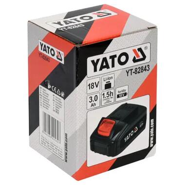 Аккумулятор Yato Li-Ion 18В 3Ач (YT-82843) фото №4