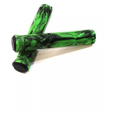 Грипси/ручки для самокату Bavar Sport 507 Зелені (діаметр 2,2 см довжина 17 см) (507-green) фото №1