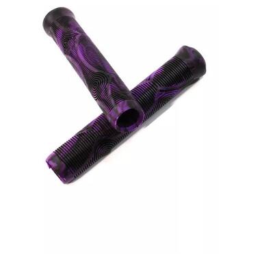 Грипси/ручки для самокату Bavar Sport 507 Фіолетові (діаметр 2,2 см довжина 17 см) (507-violet) фото №1