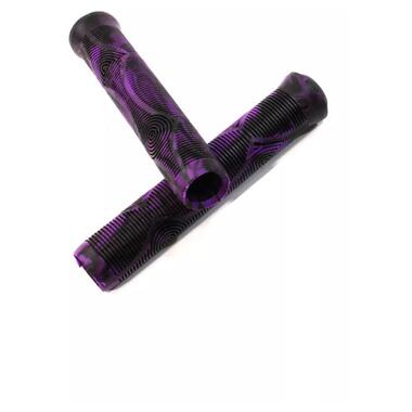 Грипси/ручки для самокату Bavar Sport 507 Фіолетові (діаметр 2,2 см довжина 17 см) (507-violet) фото №2