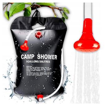 Туристичний, кемпінговий, похідний душ 20L Camp Shower фото №3