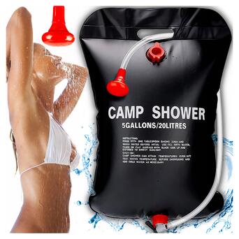 Туристичний, кемпінговий, похідний душ 20L Camp Shower фото №1