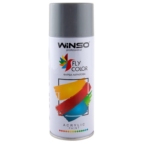 Фарба акрилова Winso Spray 450ml, світло-сірий (LIGHT GREY/RAL7001) фото №1