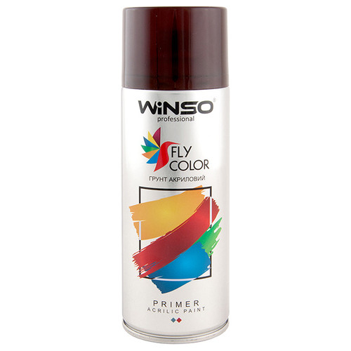 Грунтовка акрилова Winso Spray червоно-червона (FLAME RED/RAL3000) (880120) фото №1