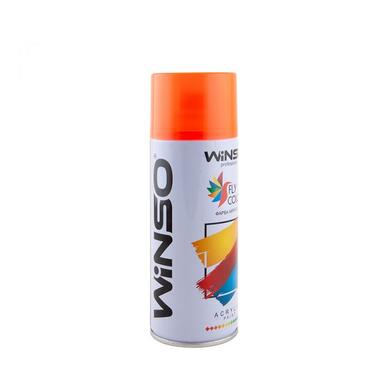 Фарба флуоресцентна,Spray 450ml.,помаранчевий,(ORANGE),12шт/уп. Winso (880480) фото №2