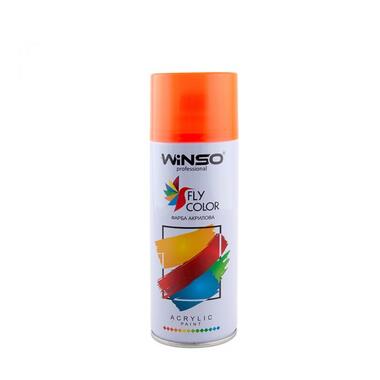 Фарба флуоресцентна,Spray 450ml.,помаранчевий,(ORANGE),12шт/уп. Winso (880480) фото №1
