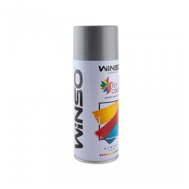 Фарба акрилова Winso Spray 450мл срібний металік (DIAMOND SILVER) (880330) фото №2